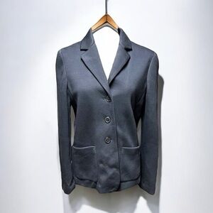 🌻GEOSPIRIT made by hand Soft Charcoal Women's Blazer IT Size 44 || US Size 8